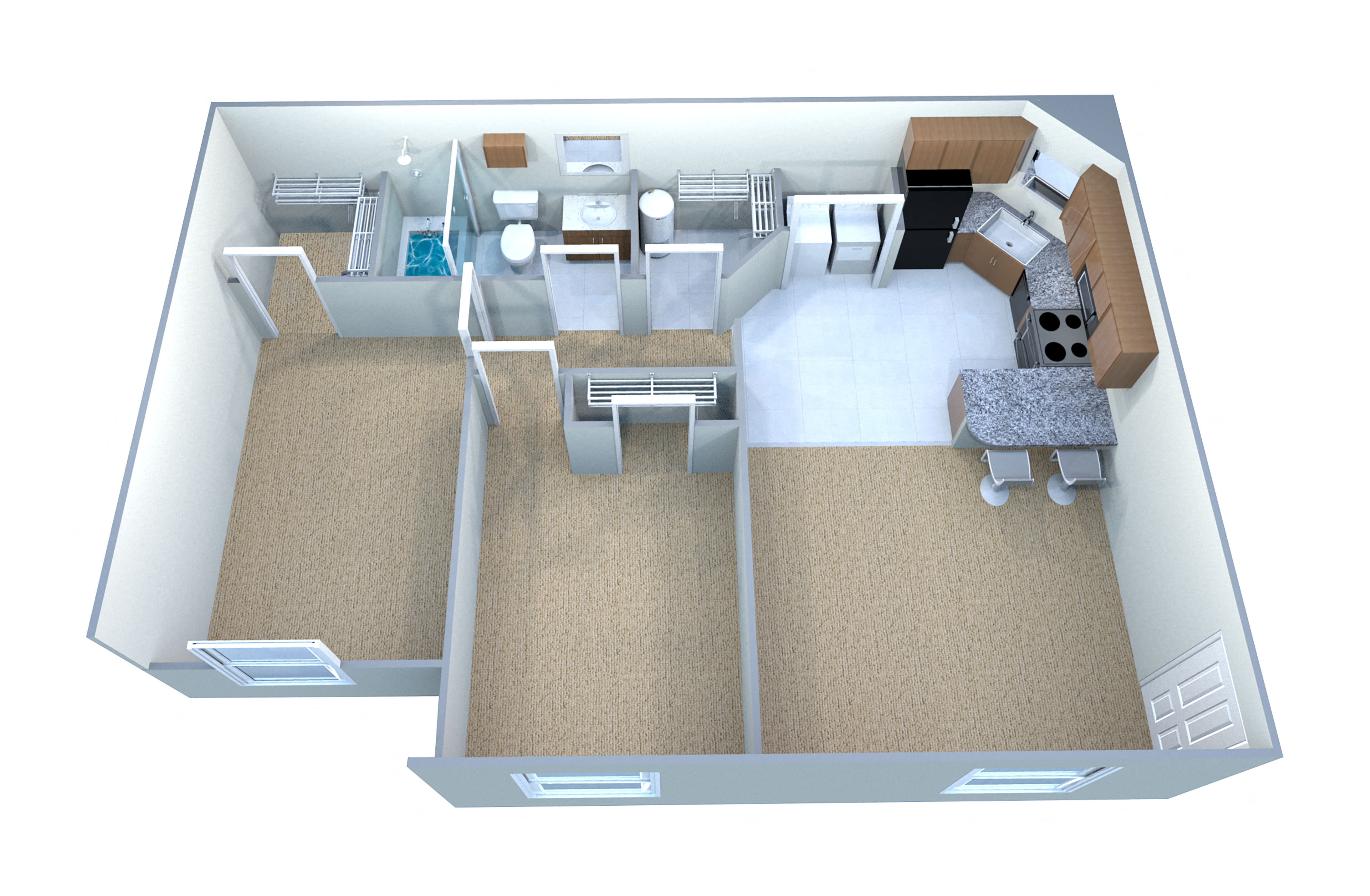 Suite A Floorplan